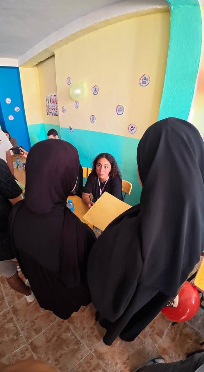 لقاء فردي بين باكالوريا ومتدخلة